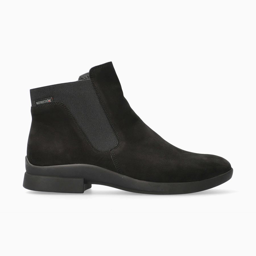 Mephisto SORIA 1 Nubuck Sko 5462071-GV - Ankelstøvletter Dame Svart